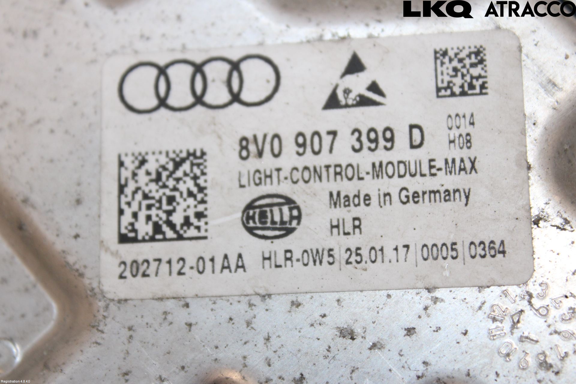 Volkswagen VW GOLF / E-GOLF VII 13-20 Styreenhet Xenon