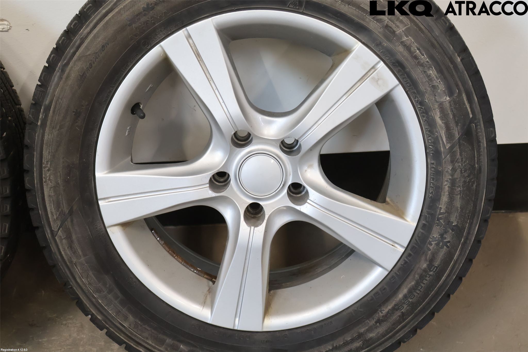 Volkswagen VW PASSAT 11-14 Dekk Vinter På Alu Felg 4Stk