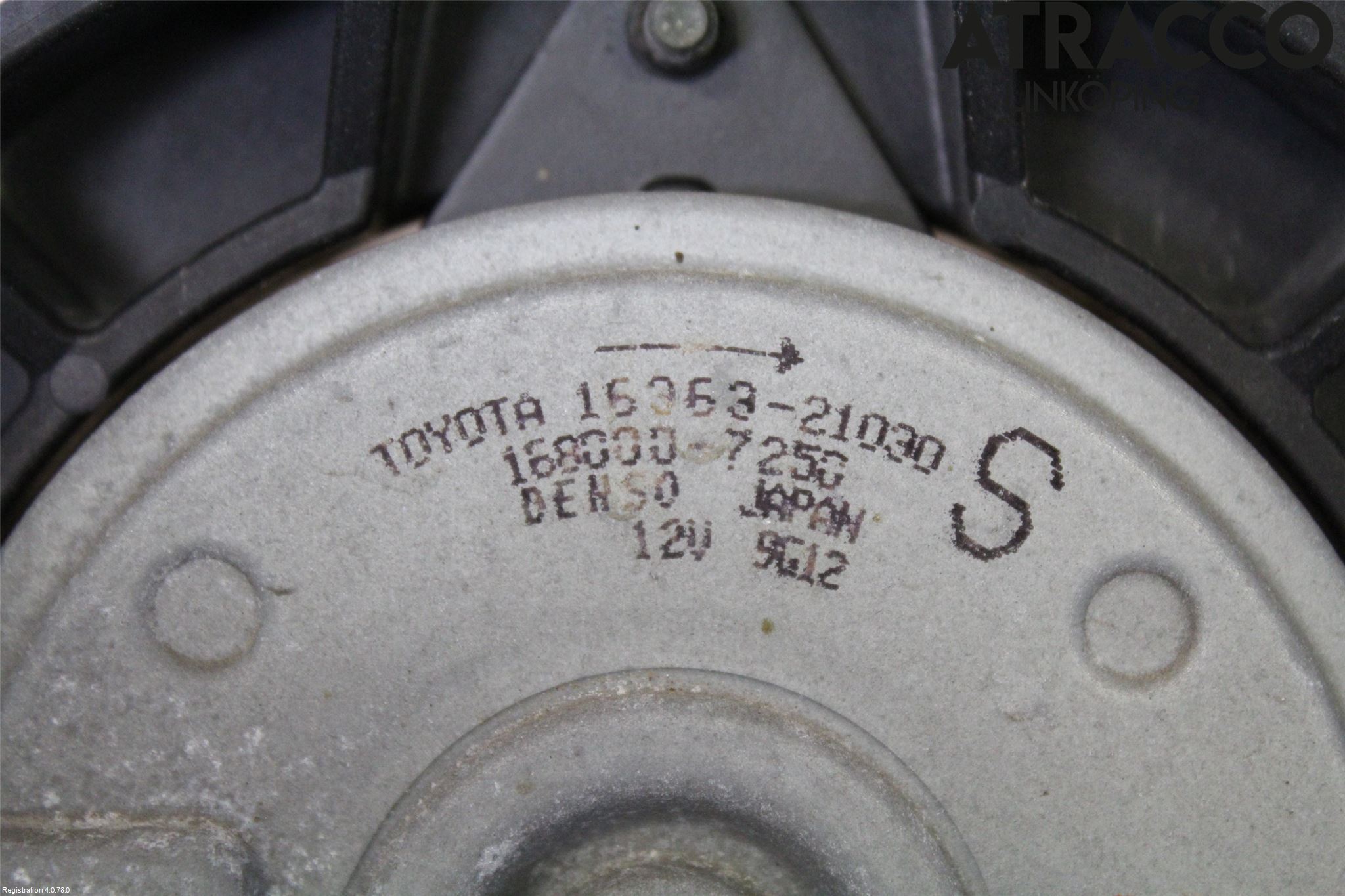 Toyota PRIUS NWH20 04-08 Kjølevifte Elektrisk