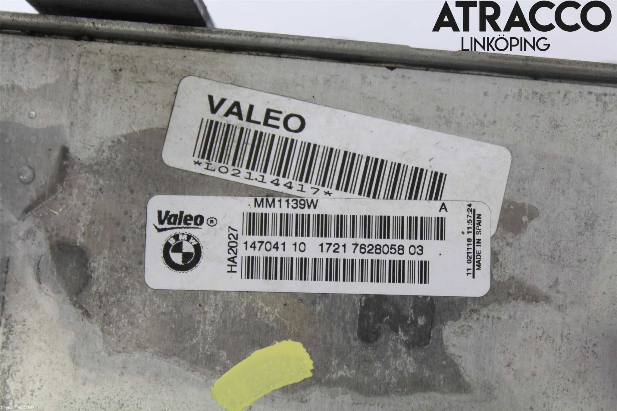 BMW 2 F22/F23/F87 Coupé/Cab 13-21 Radiator Oljekjøler Motor