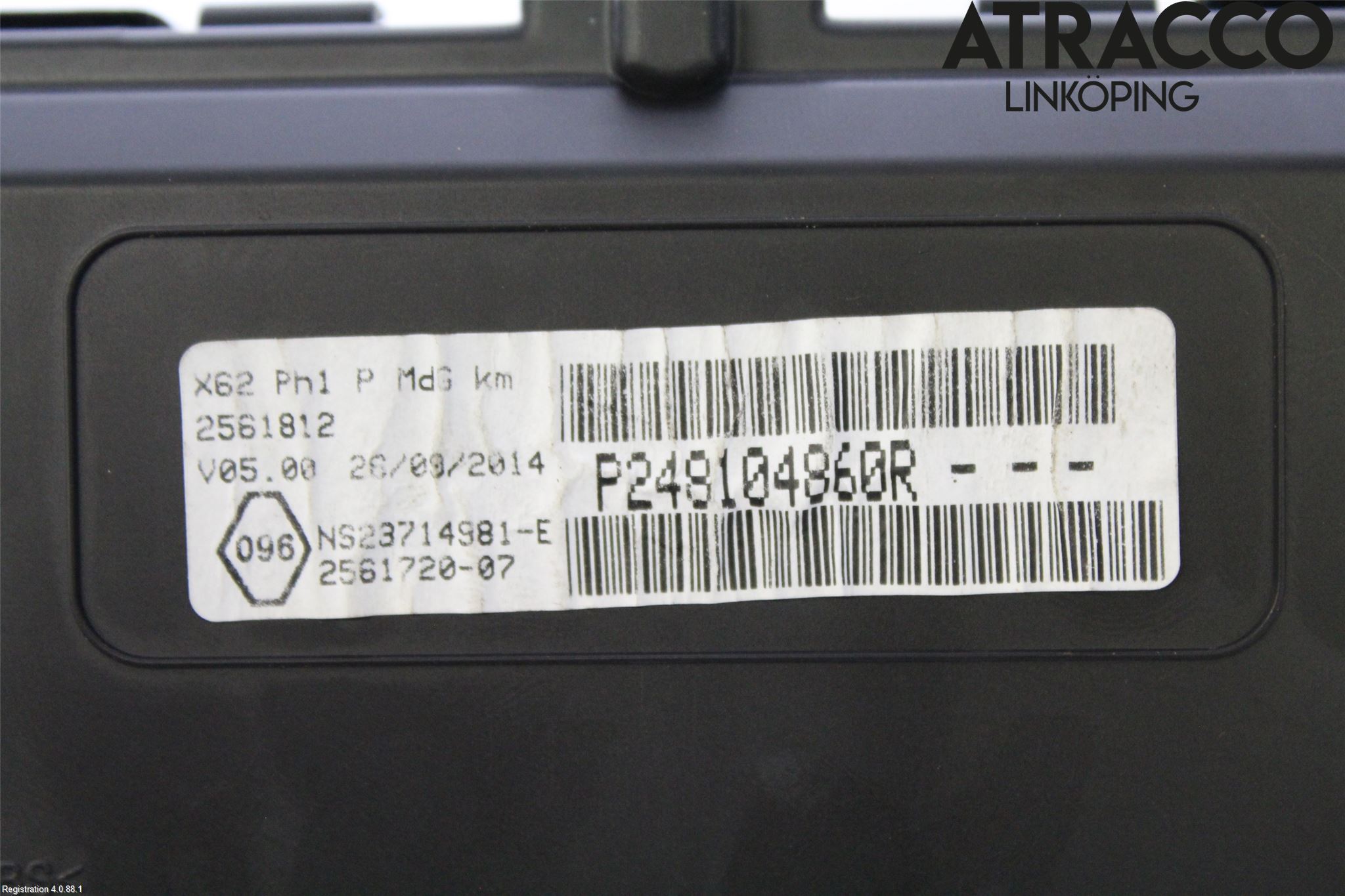 Renault MASTER III 15-20 Instr Kombinert