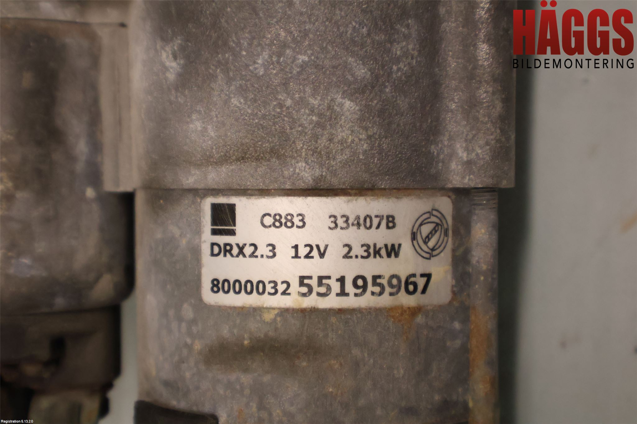 Fiat DUCATO 07-15 Startmotor Diesel