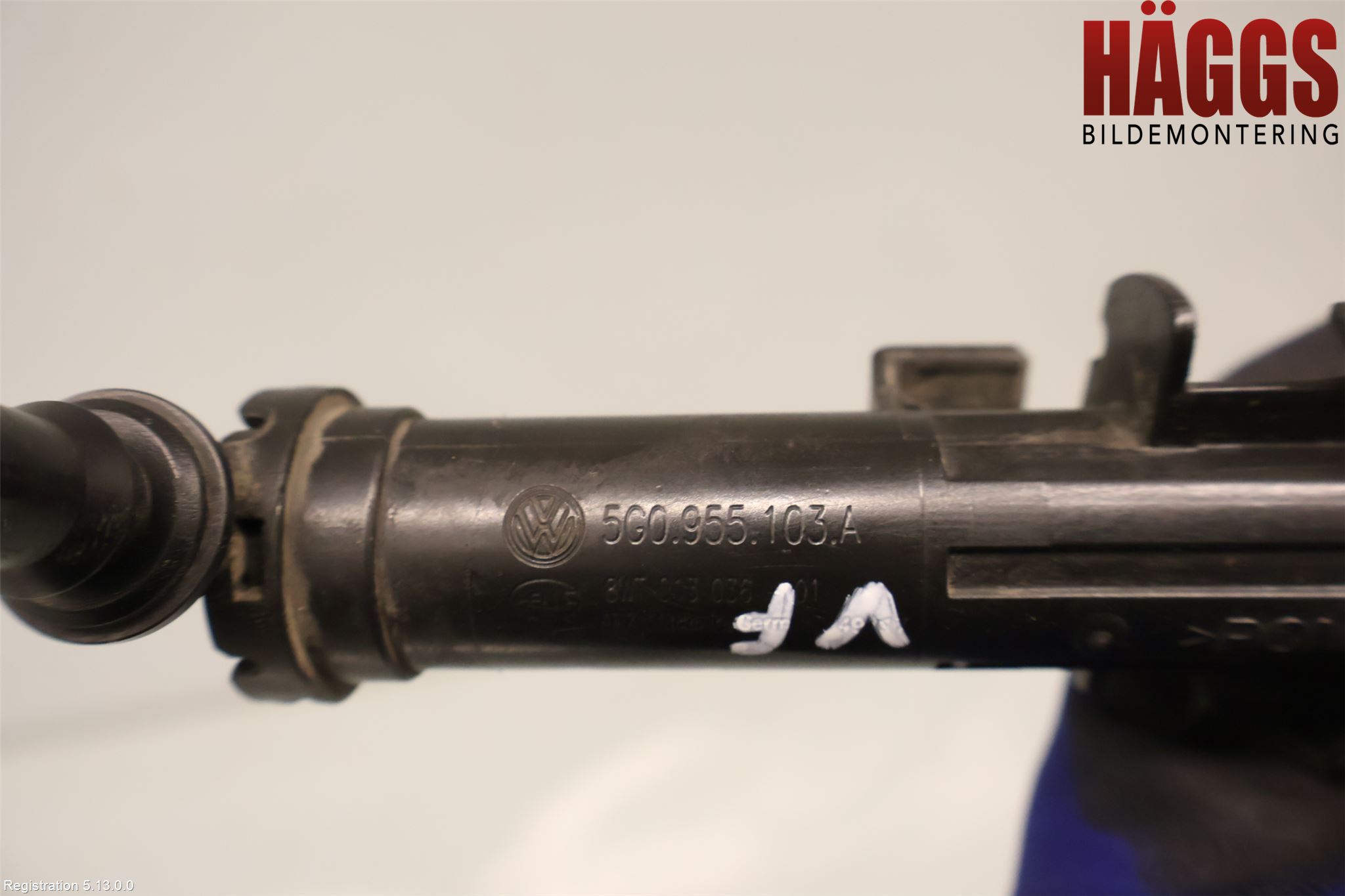 Volkswagen VW GOLF / E-GOLF VII 13-20 Spylerdyse Frontlykter