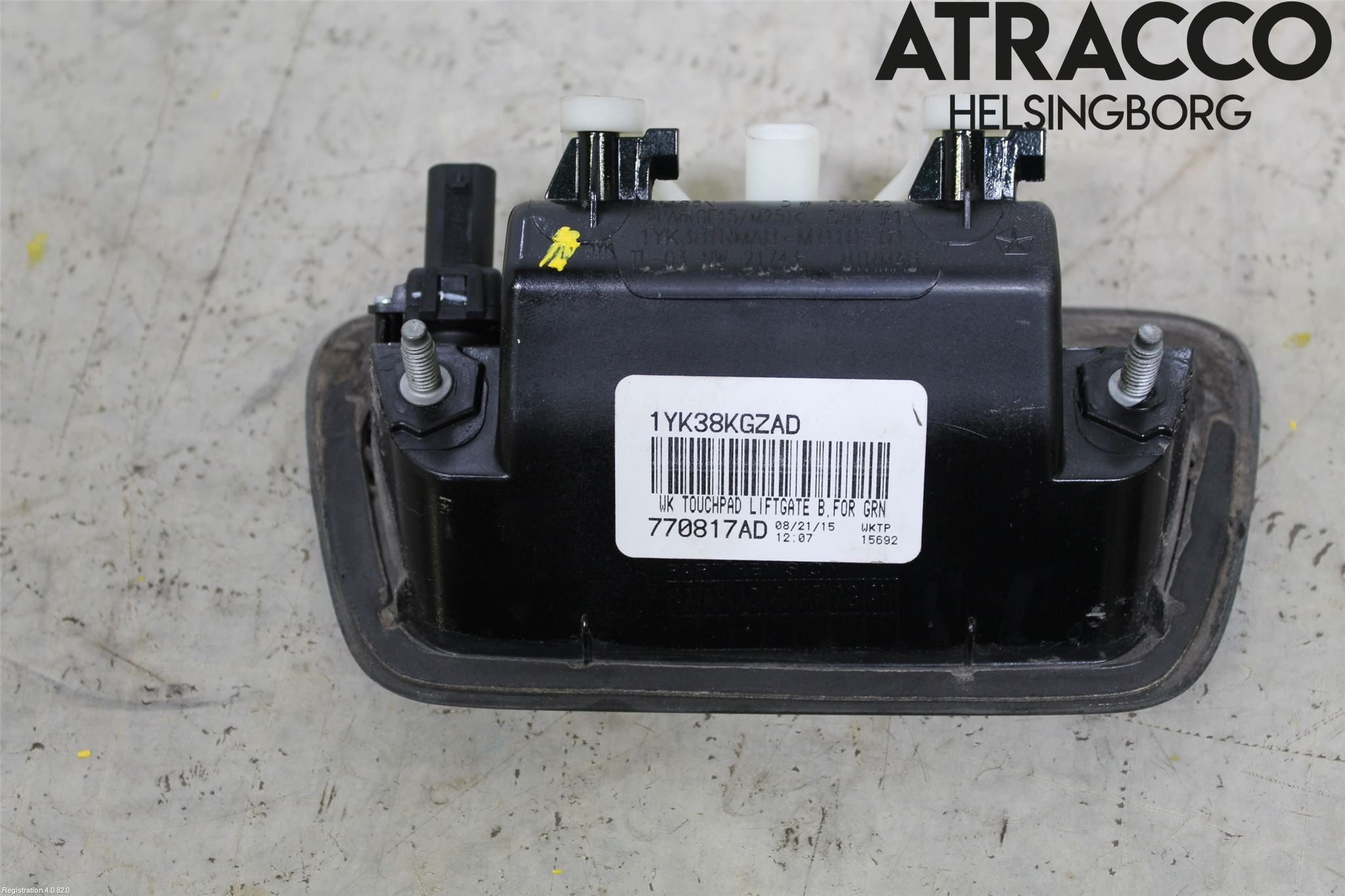 Jeep GRAND CHEROKEE 10-20 Bakluke Handtak Ytre