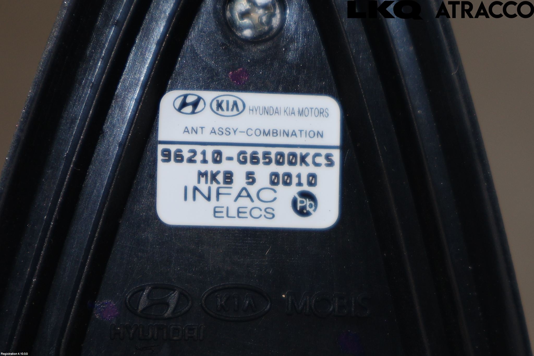 Kia PICANTO 17- Stereo Antenne Radio-Tv