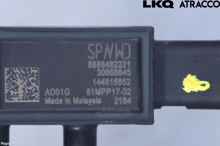 Volvo V90 17->> Sensor Temp-Trykk Avgass
