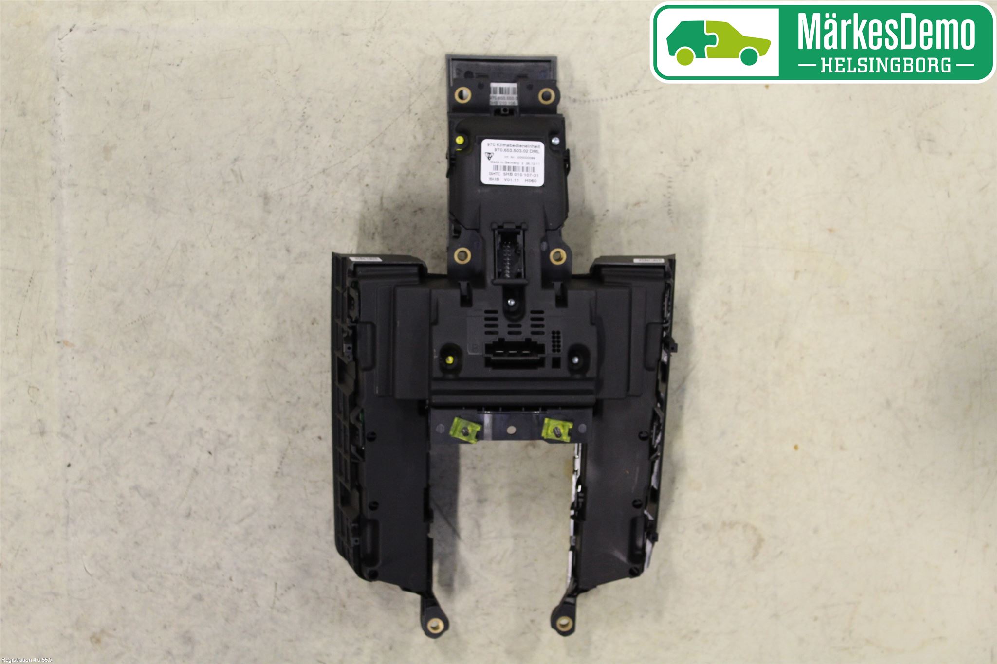 Porsche PANAMERA 09- Varme Ac Betjening-Display