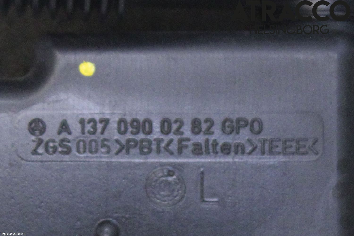 Mercedes-Benz MB S-KLASS (W220)  99-05 Forg-Belg-Rør Mot Luftr