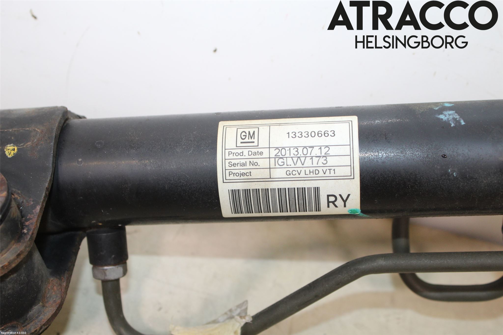 Opel ASTRA J 10-15 Servo Snekke - Tannstang