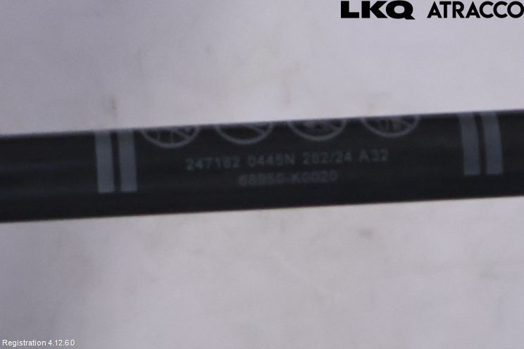 Toyota YARIS XP21 20- Bakluke Demper-Gassfjær