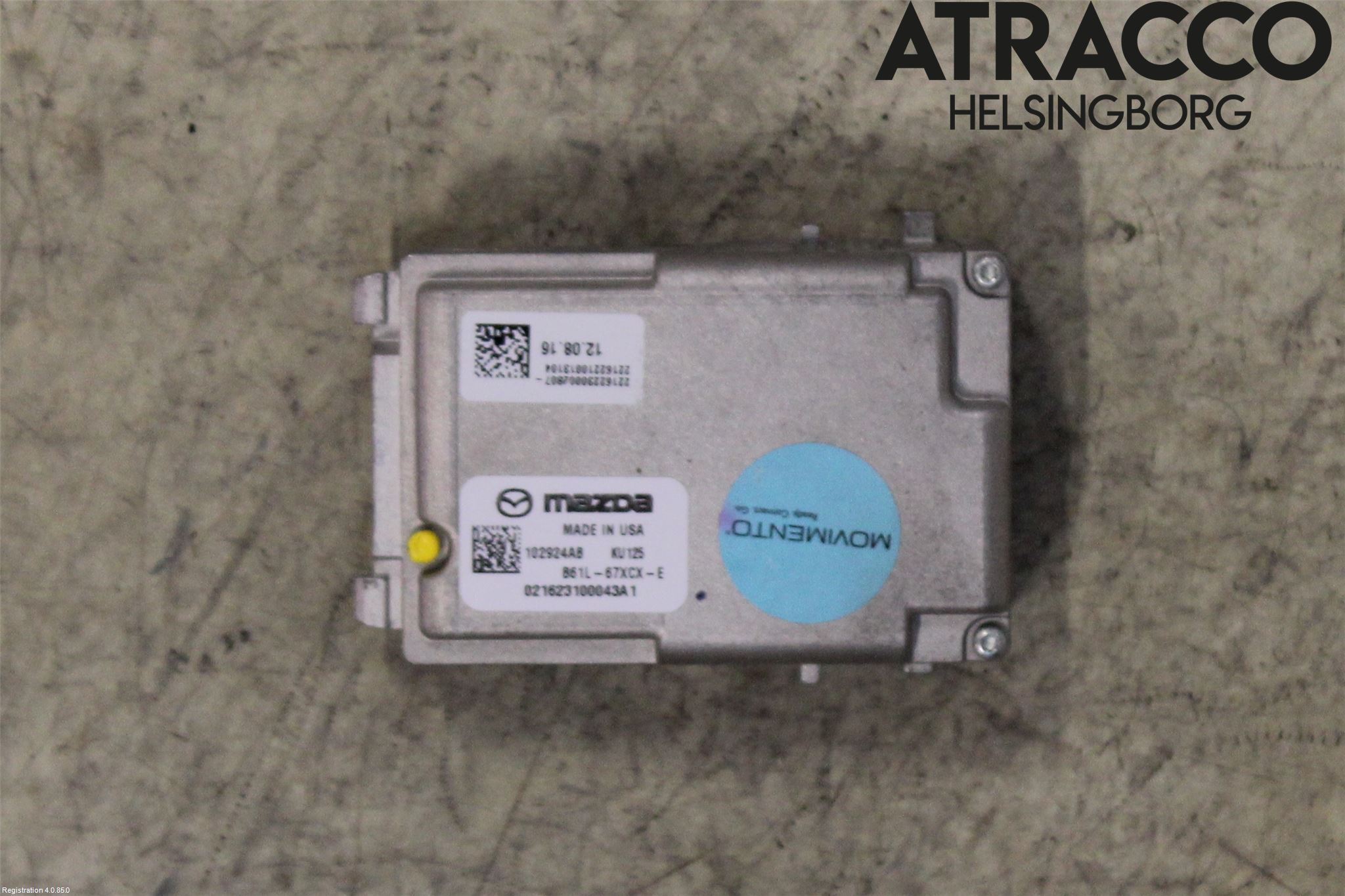 Mazda 3 III 14-19 Sensor Kollisjonsbeskyttelse