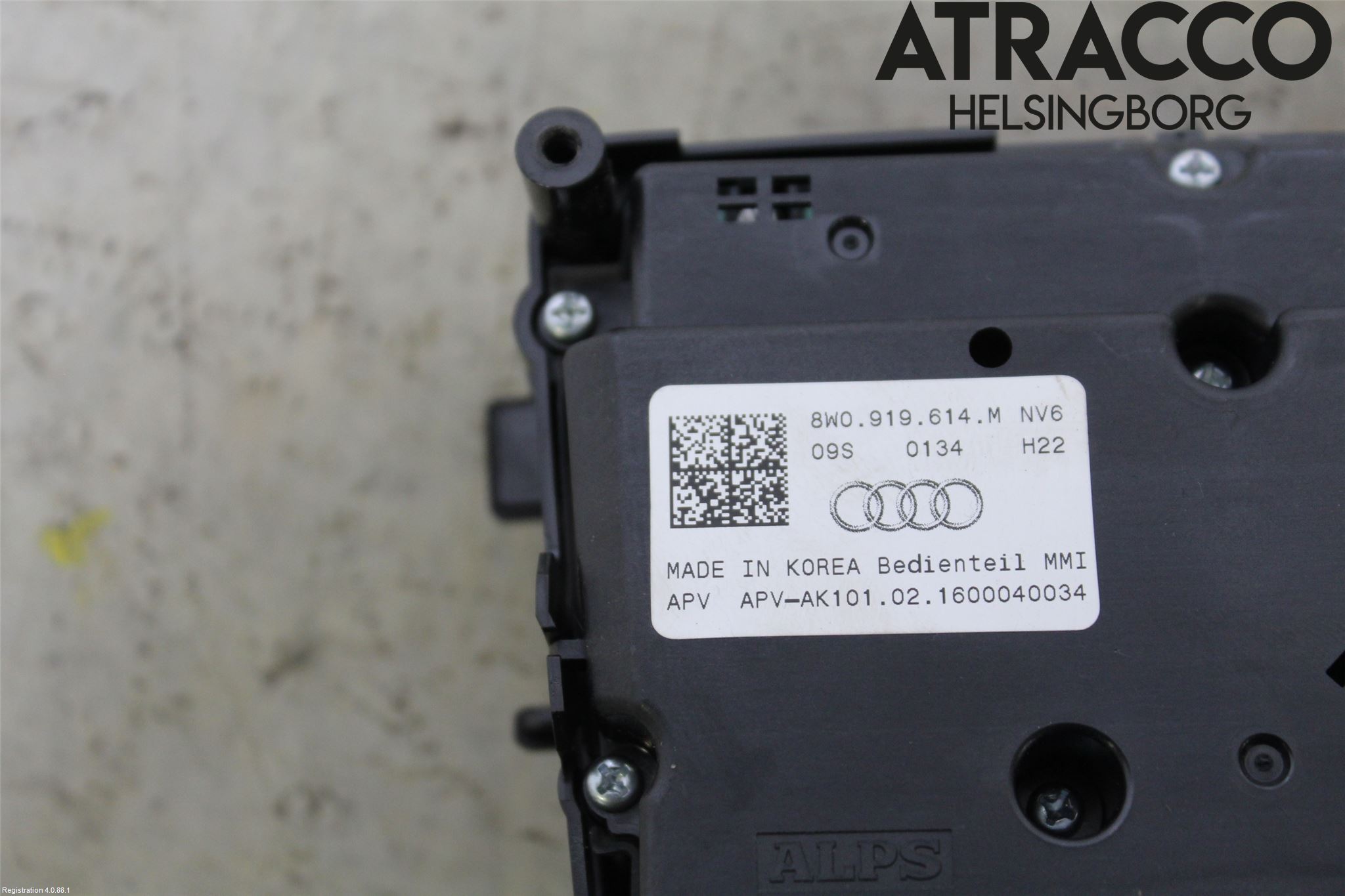 Audi A4/S4 B9 16-19 Bryter Multifunksjon