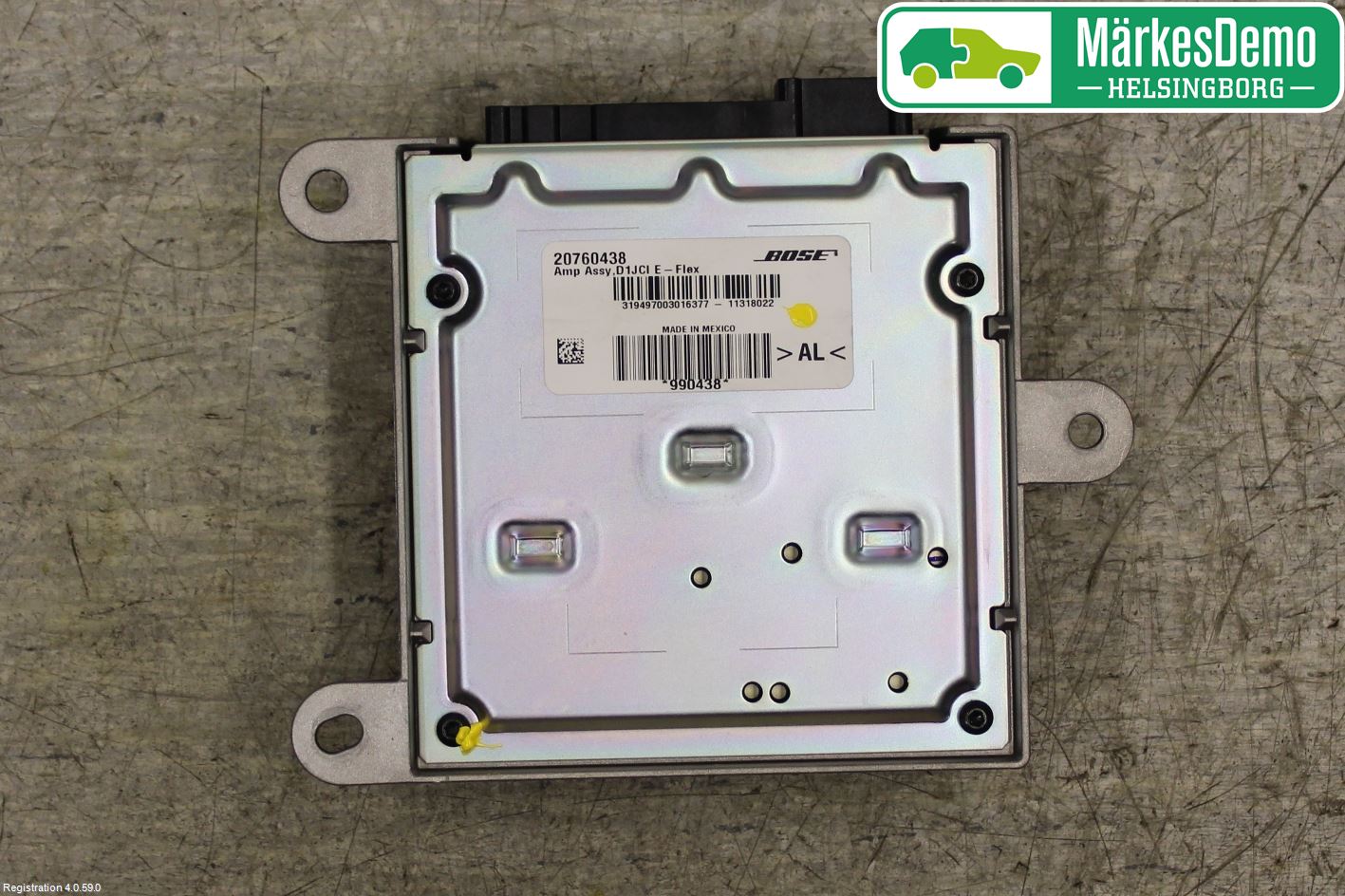 Opel AMPERA 12-16 Stereo Forsterker