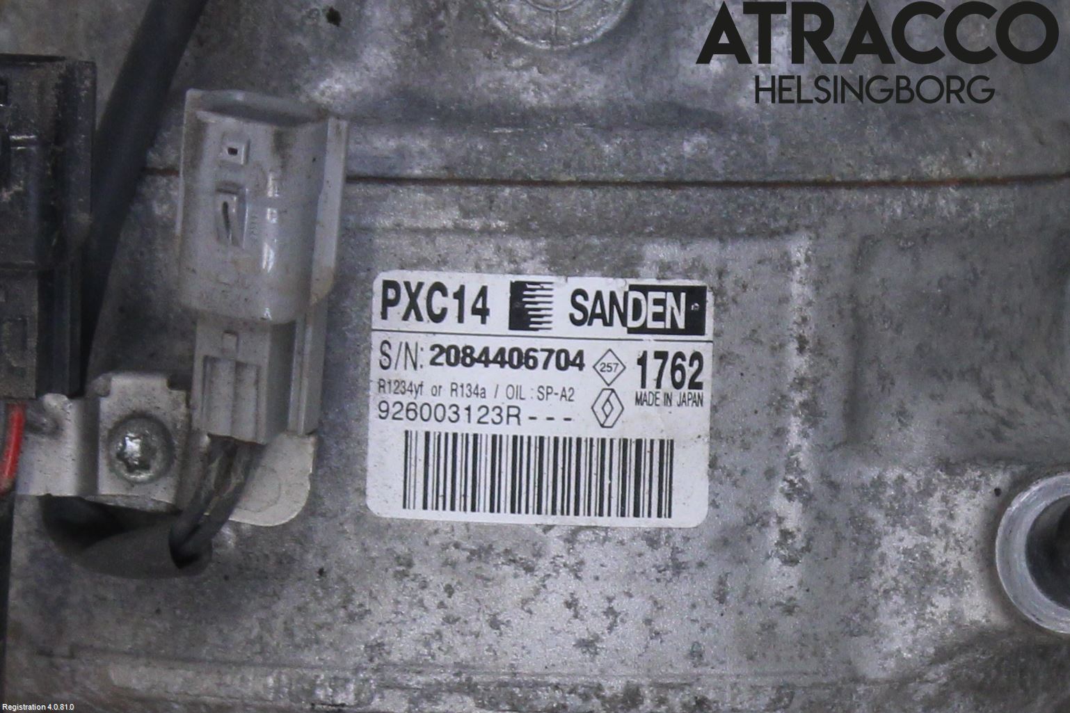 Renault MEGANE IV 16-23 Varme Ac Kompressor