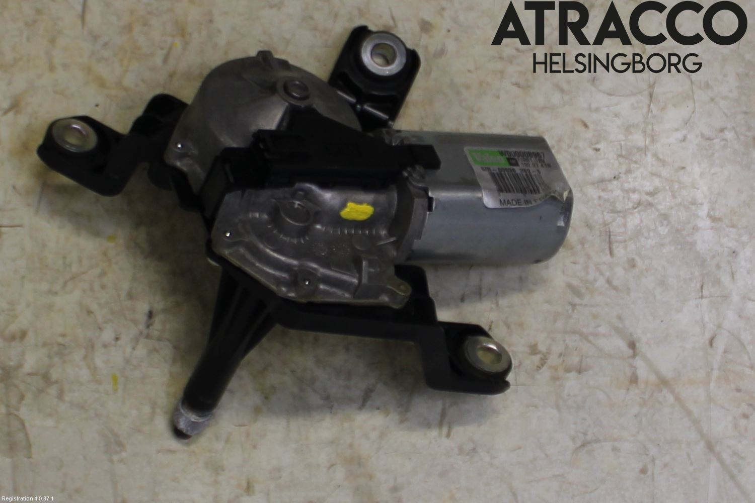 Opel INSIGNIA 09-16 Viskermotor Bakluke