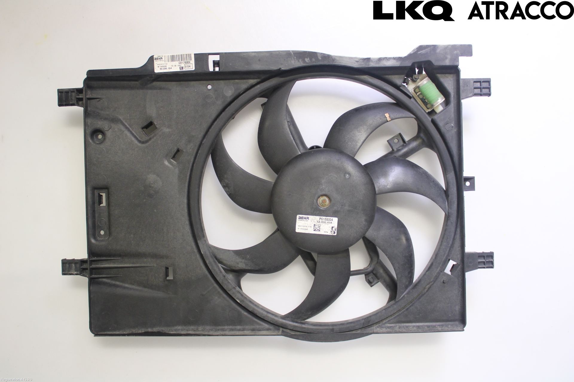 Opel CORSA E 15-19 Kjølevifte Elektrisk