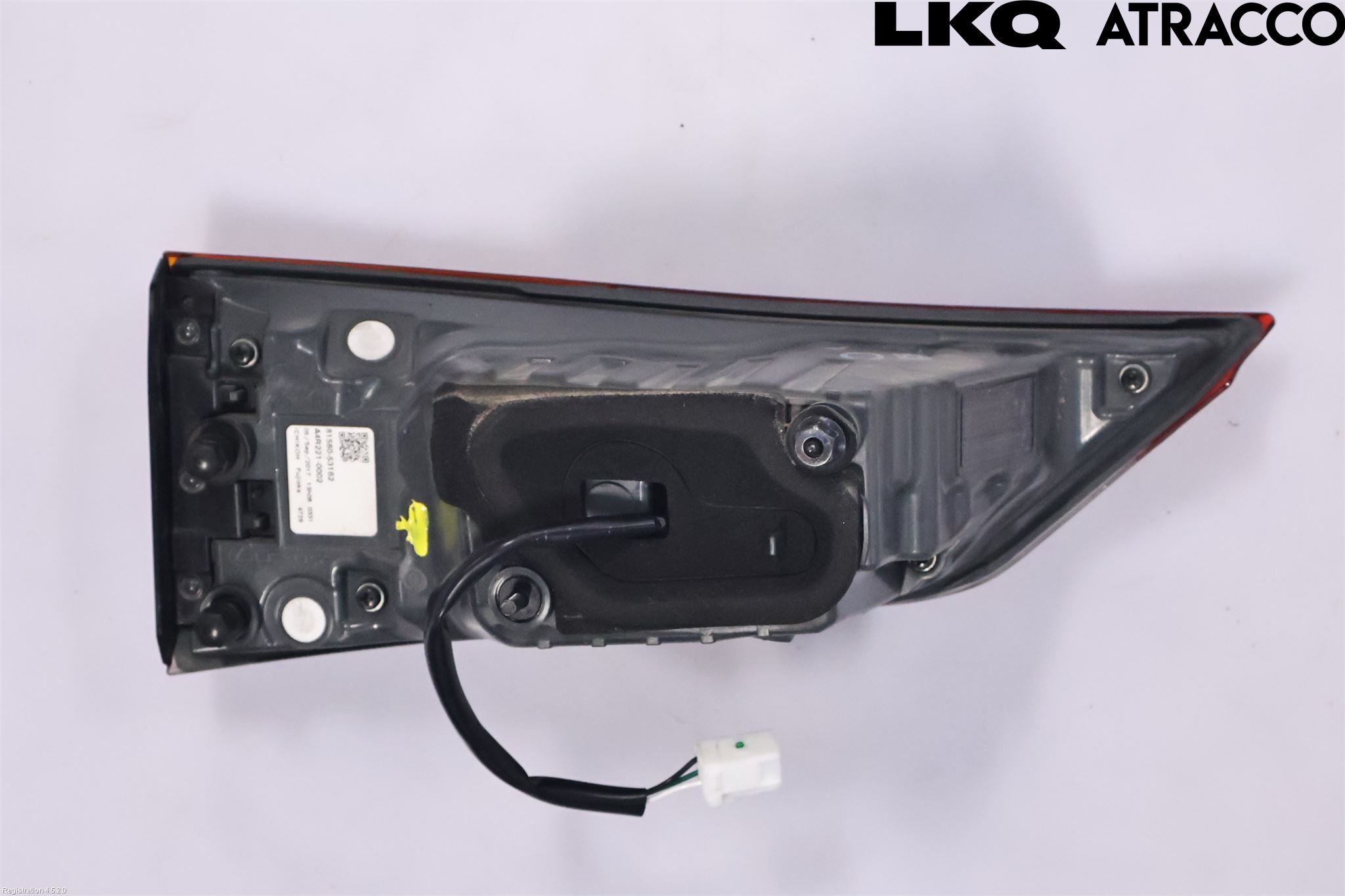 Lexus IS 250/350 14-20 Baklykt Høyre  På Luke(Indre)