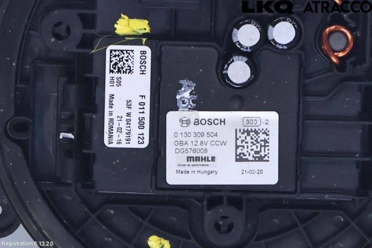 Volvo V90 17->> Varmeapparat Viftemotor