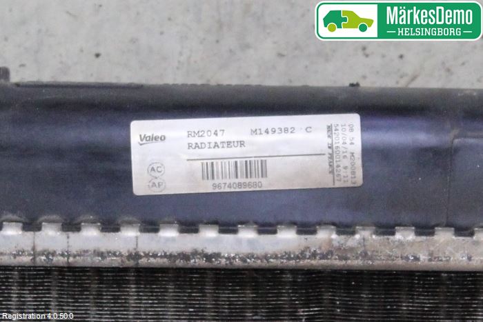 Peugeot PARTNER 16-18 Radiator Automat