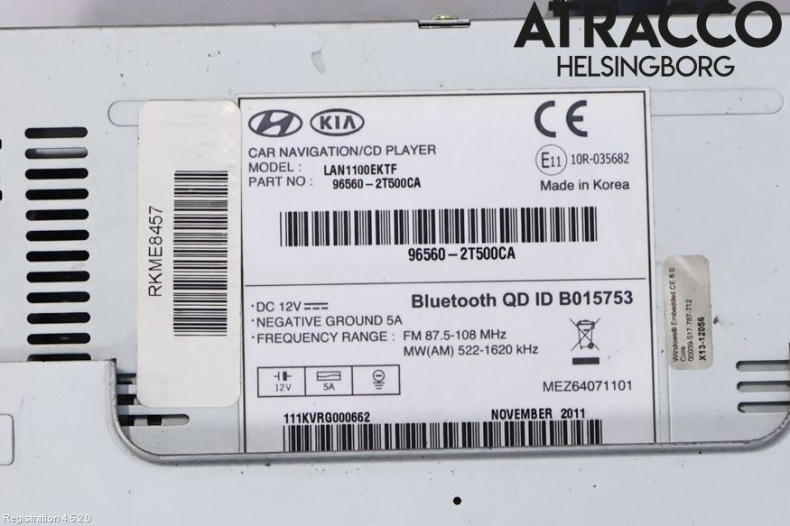 Kia OPTIMA 00-15 Stereo Radio Med Cd