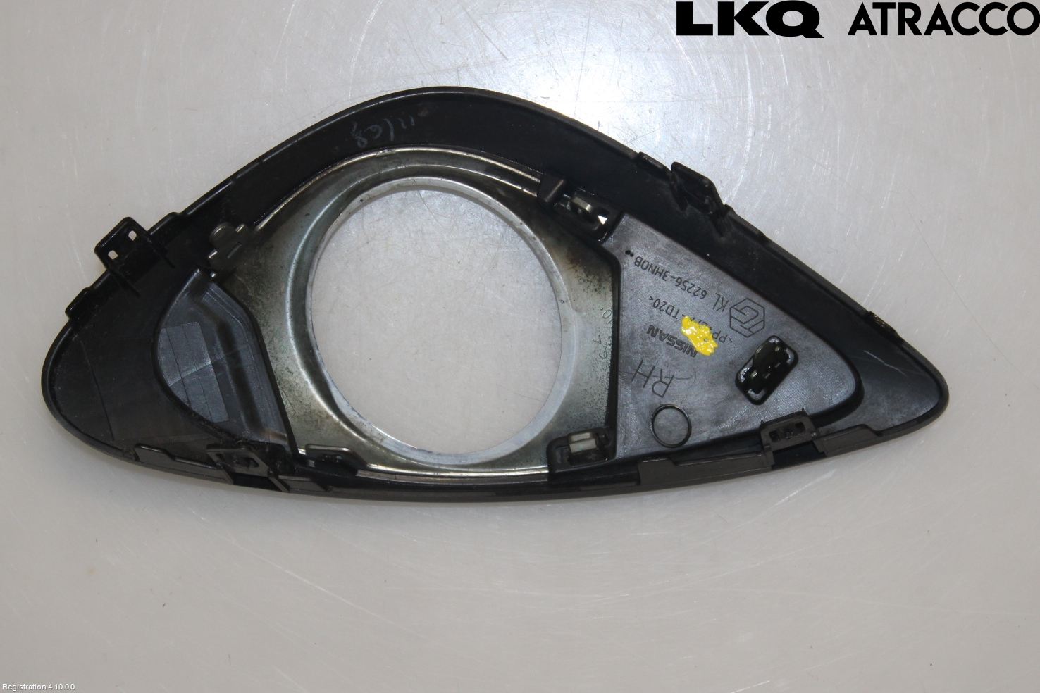 Nissan MICRA 11-16 Frontlykt Kurve-Tåkelys Ramme