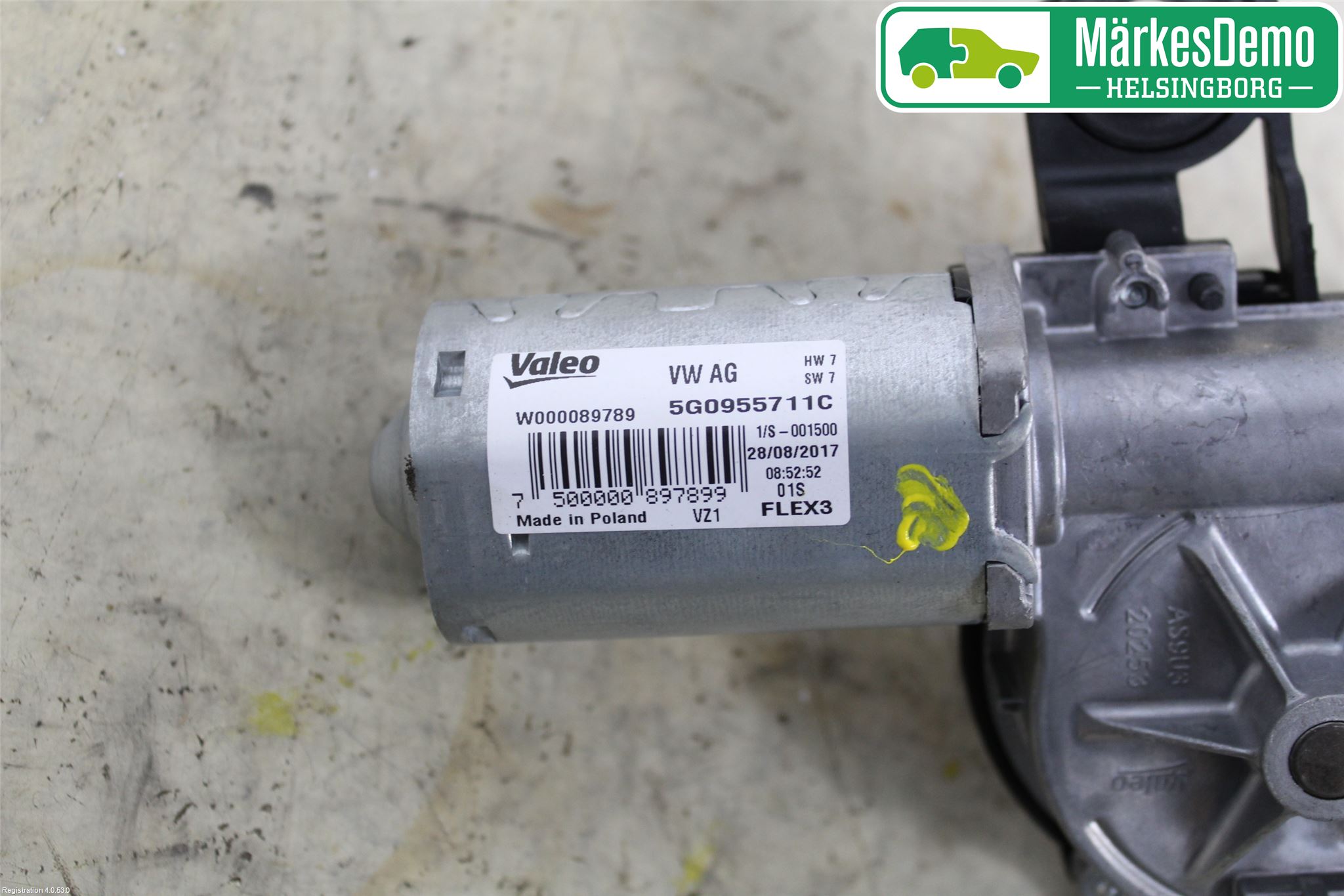Volkswagen VW PASSAT 15-19 Viskermotor Bakluke