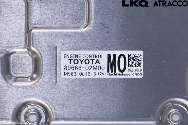 Toyota C-HR 24- Styreenhet Innsprøytning