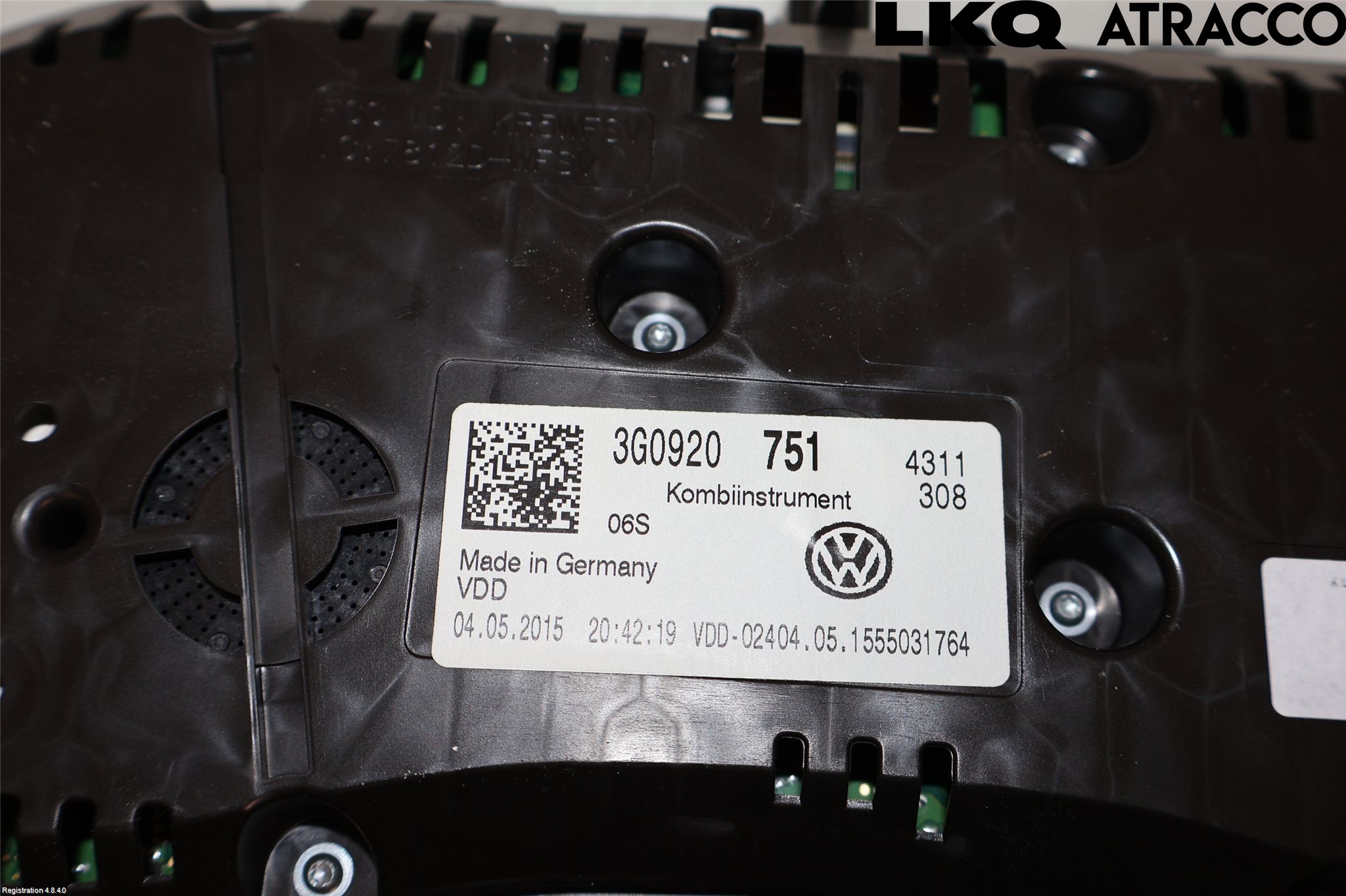 Volkswagen VW PASSAT 15-19 Instr Kombinert