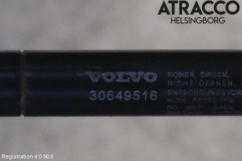 Volvo V70 14-16 Panser Demper-Gassfjær