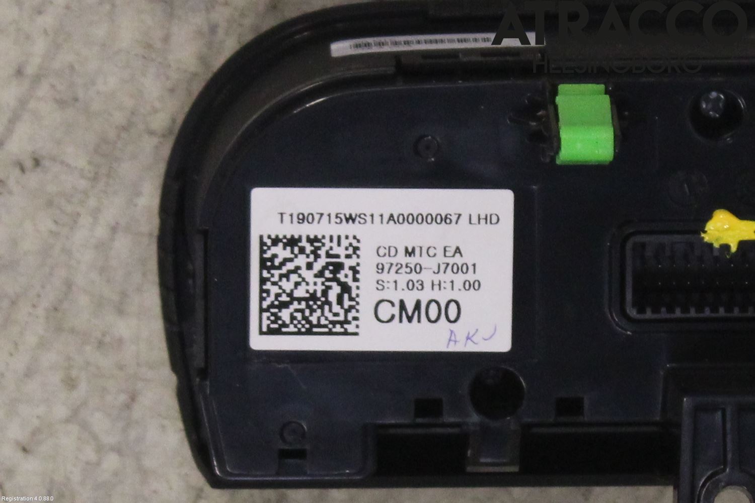 Kia CEED/CEED SW 19- Varme Ac Betjening-Display