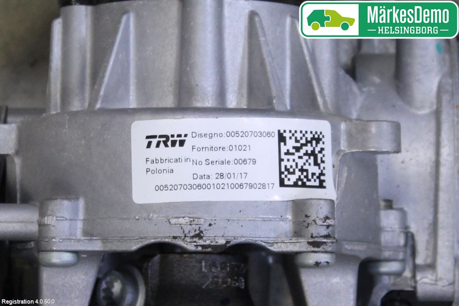 Fiat TIPO/CROSS 16- Rattakselaggregat Innebygd Servo