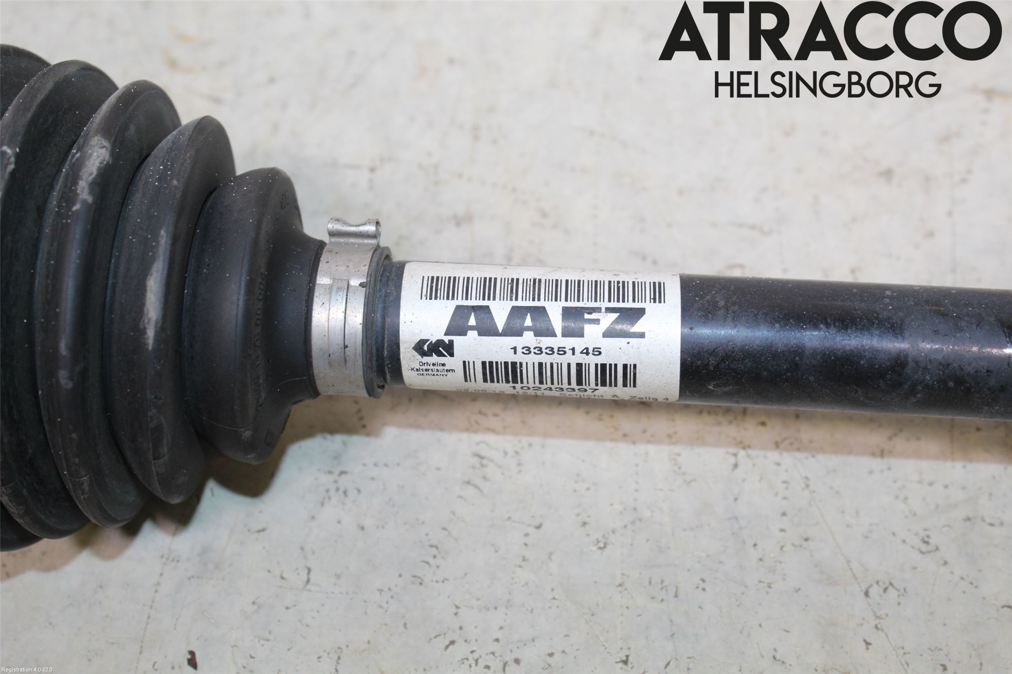 Opel ASTRA J 10-15 Drivaksel Foran Kompl Venstre