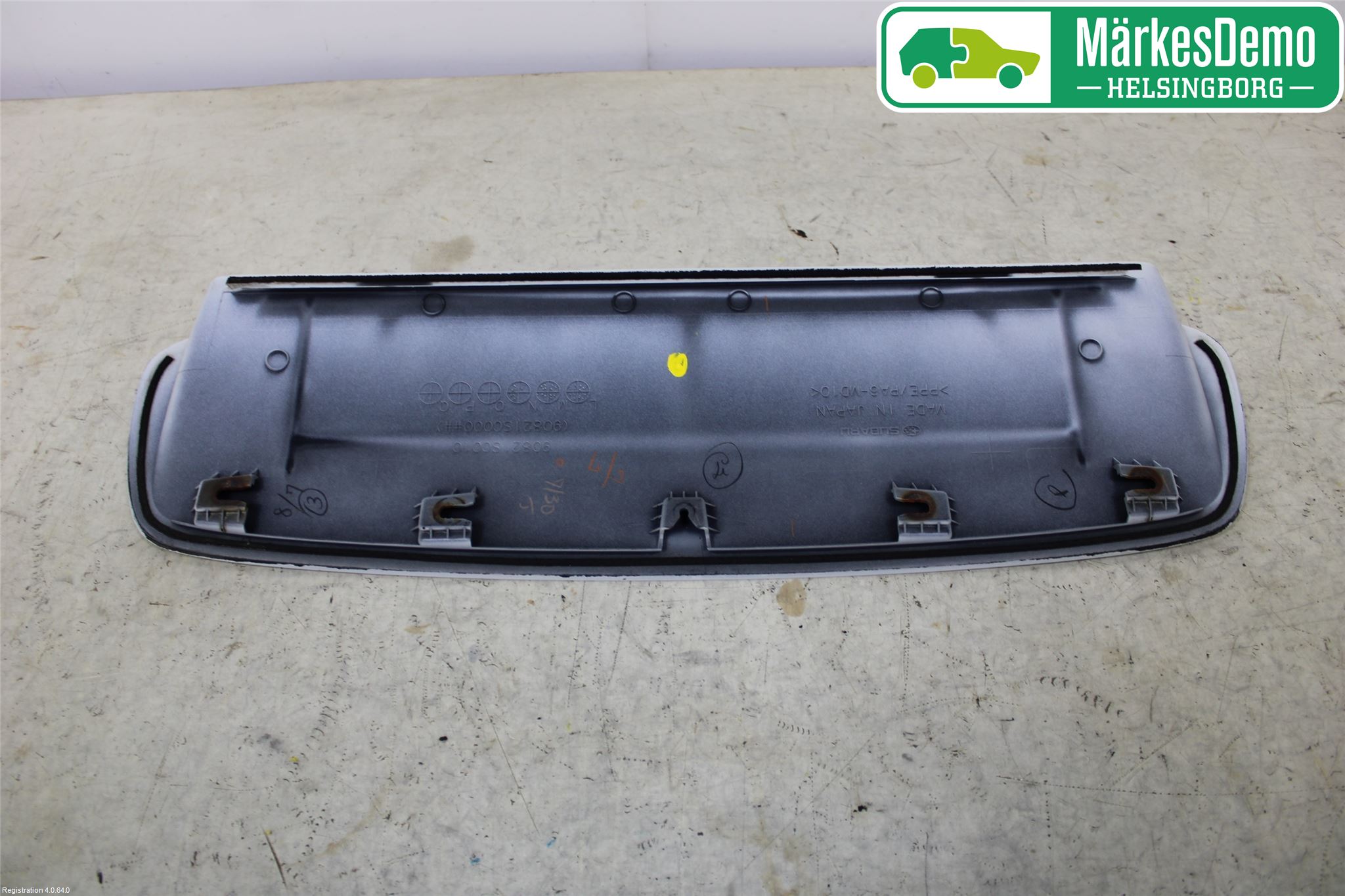 Subaru LEGACY 10-14 Panser Luftinntak Oppå