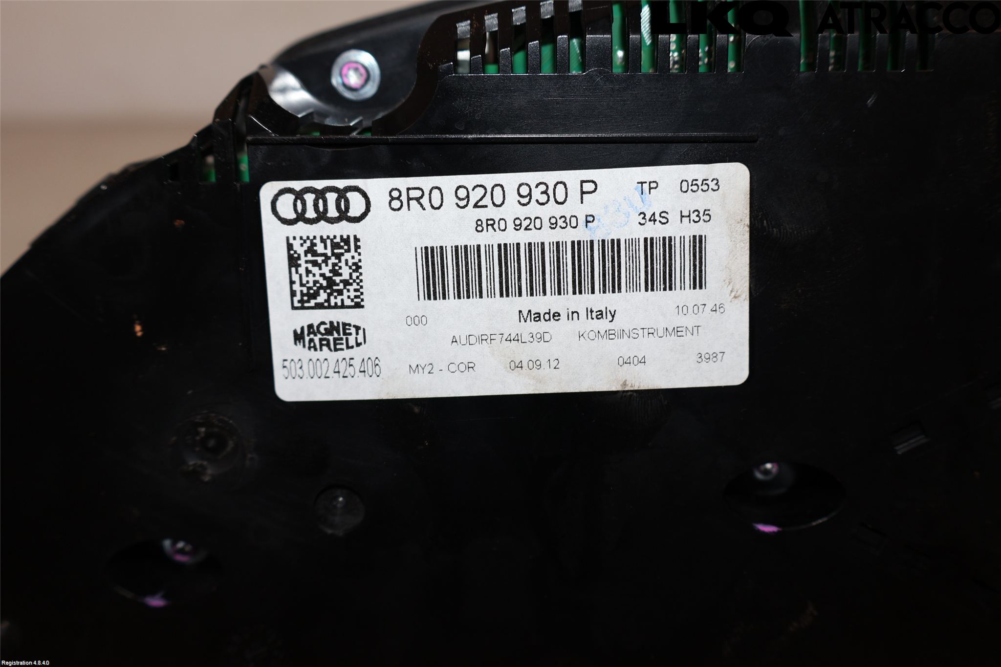 Audi Q5 09-16 Instr Kombinert