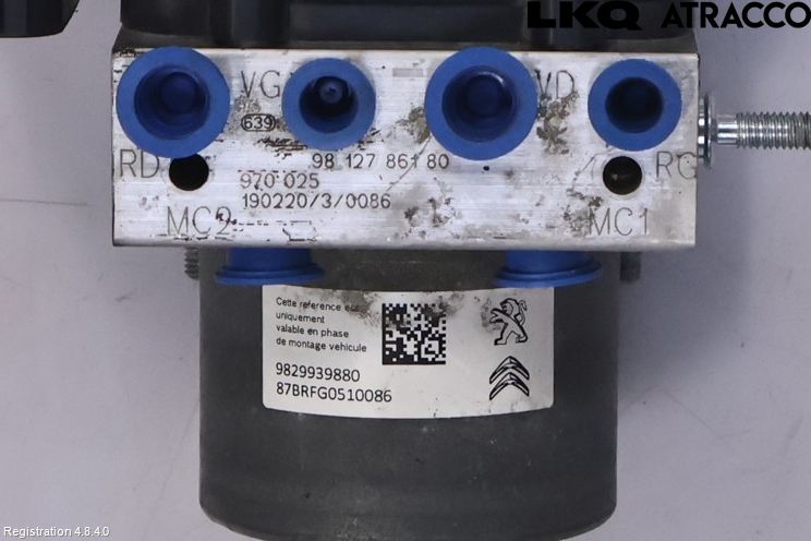Peugeot 508 19- Abs Hydraulikkaggregat