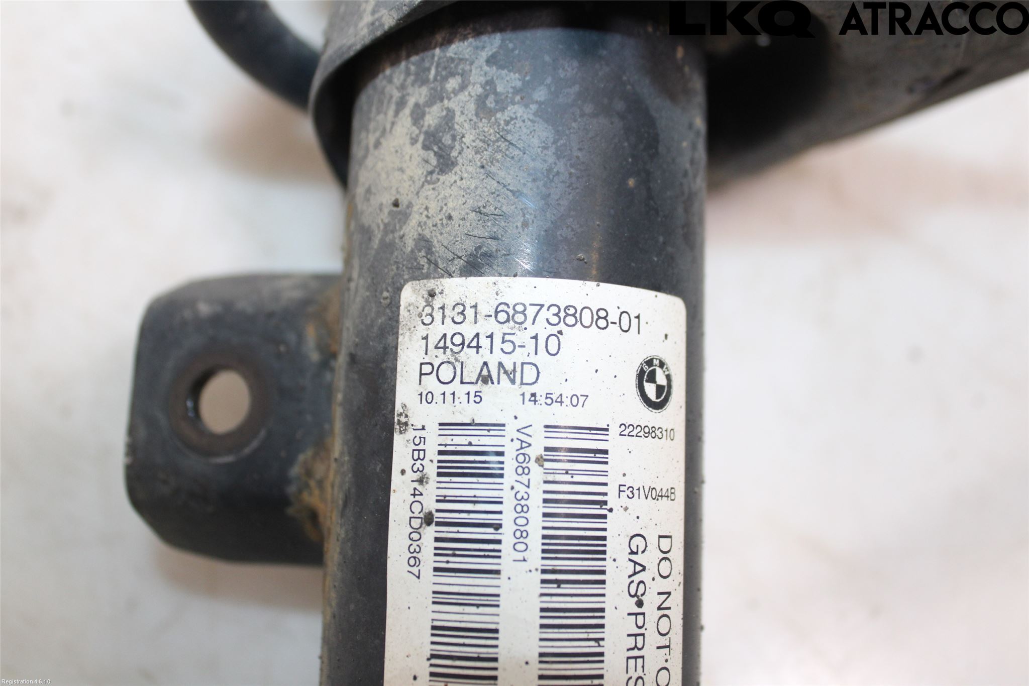 BMW 3 F30/F31/F80 12-19 Fjærbein Foran Venstre
