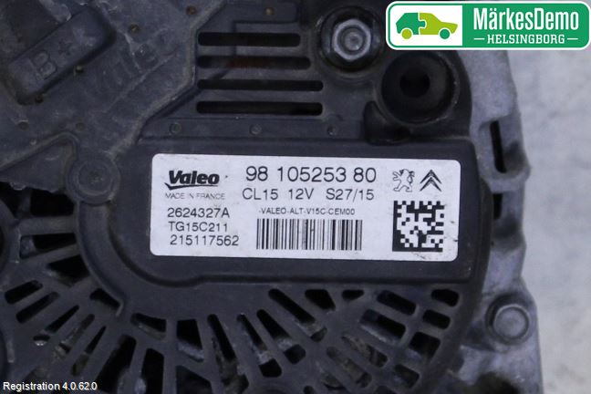 Citroen C4 CACTUS 14-20 Dynamo