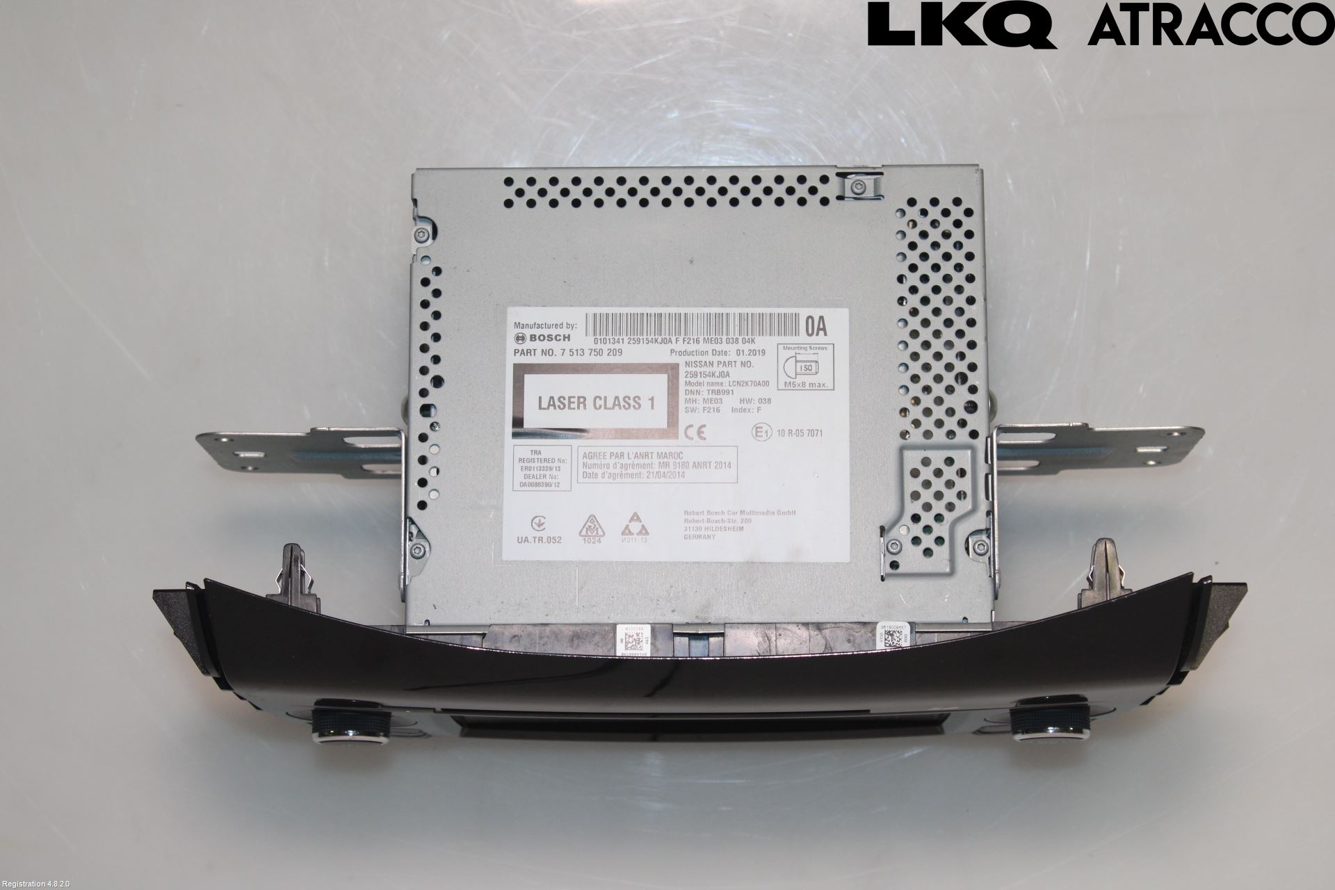 Nissan NAVARA, TREK-1 17-21 Stereo Radio Med Cd