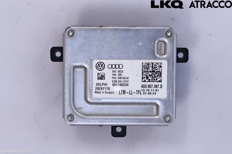 Audi A6/S6 4G 11-18 Styreenhet Xenon