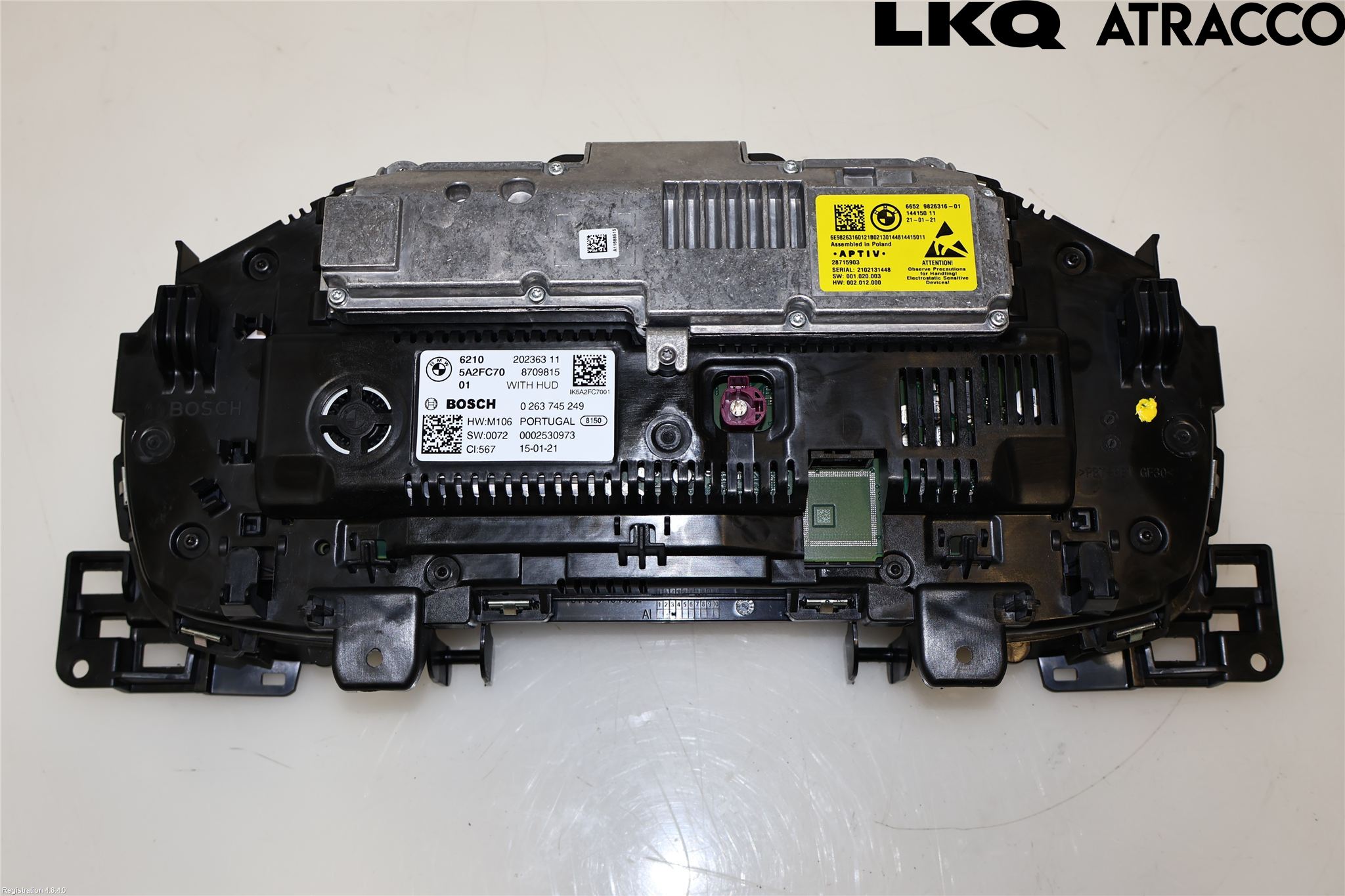 BMW 5 G30/G31/F90 17-23 Instr Kombinert