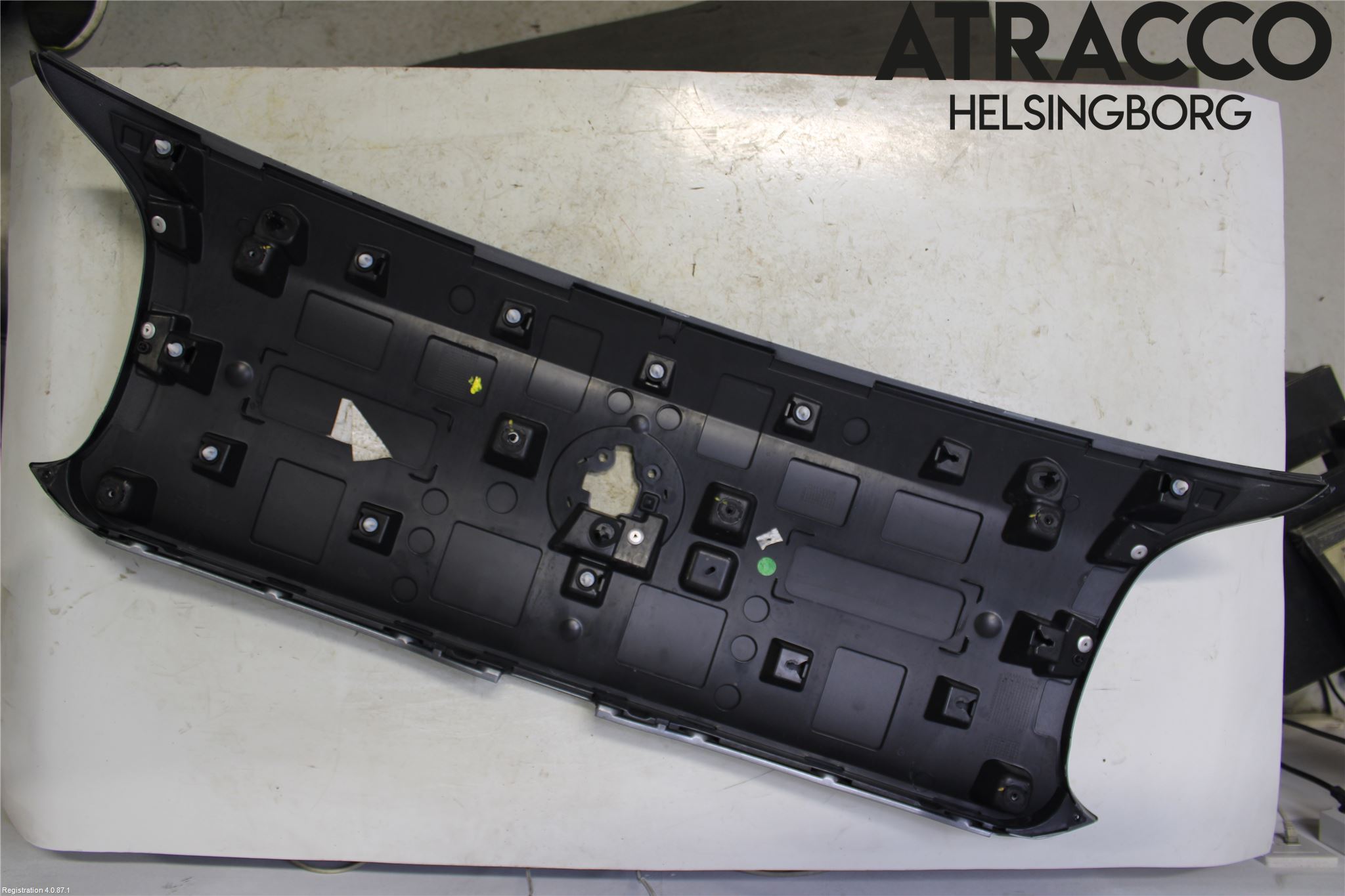Smart FORFOUR 14-22 Refleksplate - Skiltplate