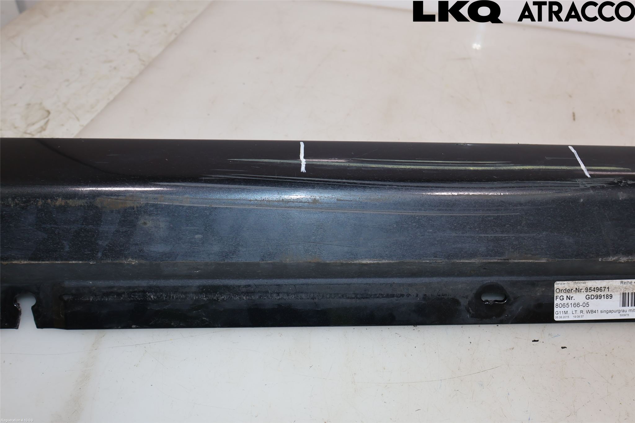 BMW 7 G11/G12 15-22 Kanalskjørt Høyre
