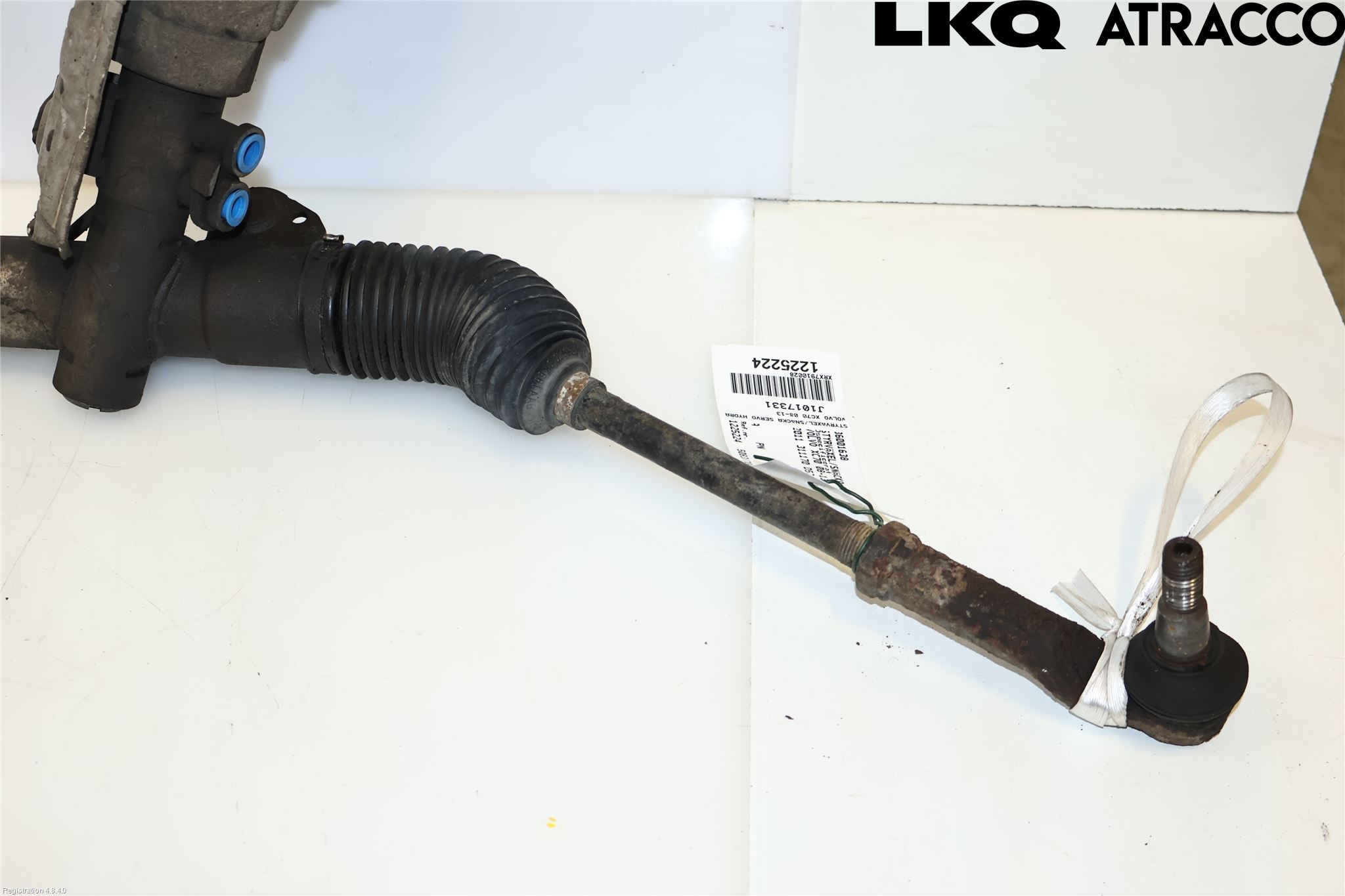 Volvo XC70 08-13 Servo Snekke - Tannstang
