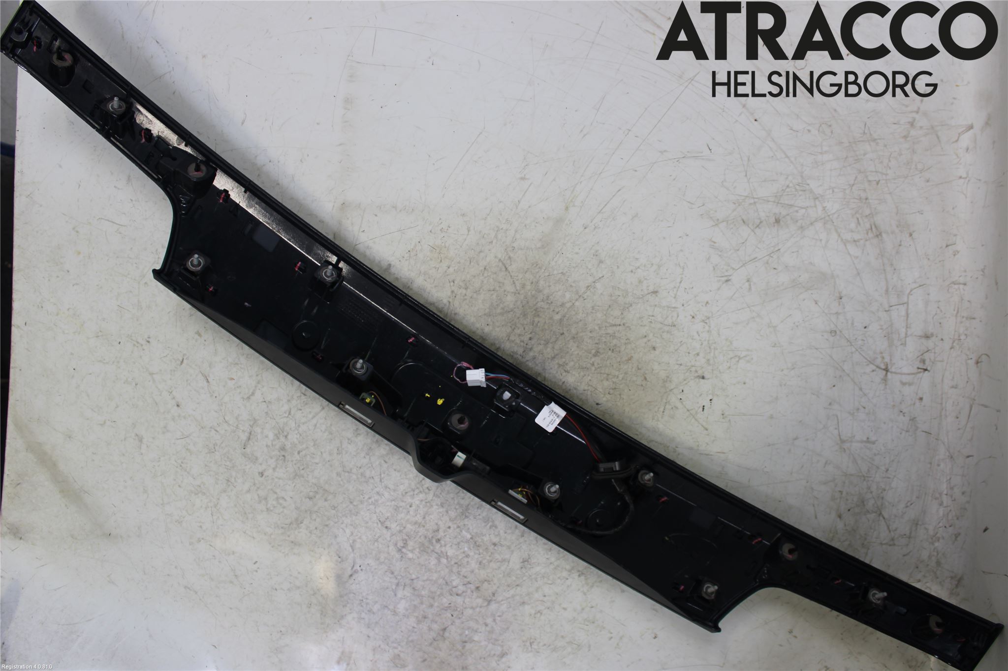 Jeep GRAND CHEROKEE 10-20 Refleksplate - Skiltplate
