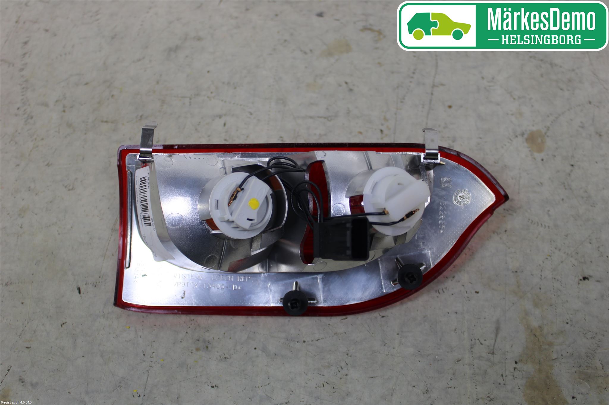 Opel INSIGNIA 09-16 Baklykt Venstre