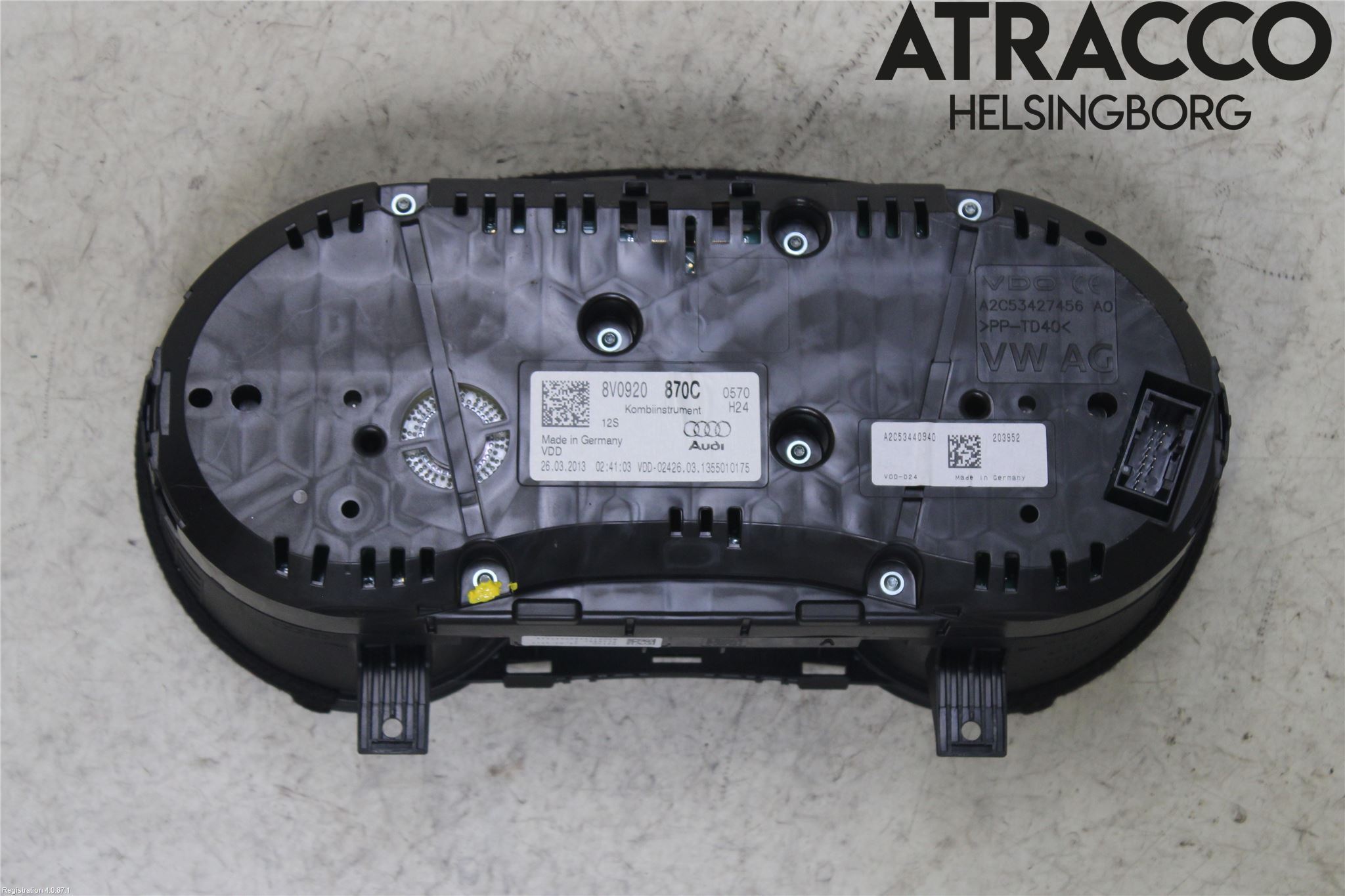 Audi A3/S3 8V 13-20 Instr Kombinert