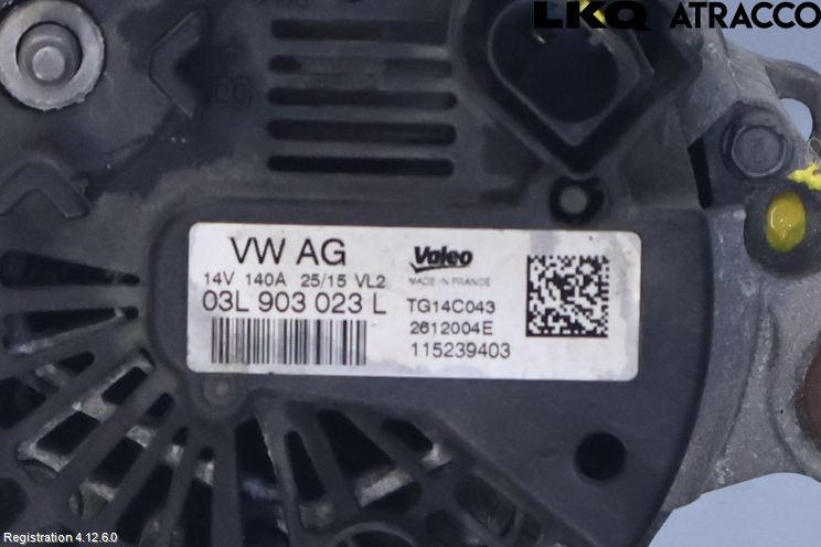 Volkswagen VW CADDY 16-20 Dynamo