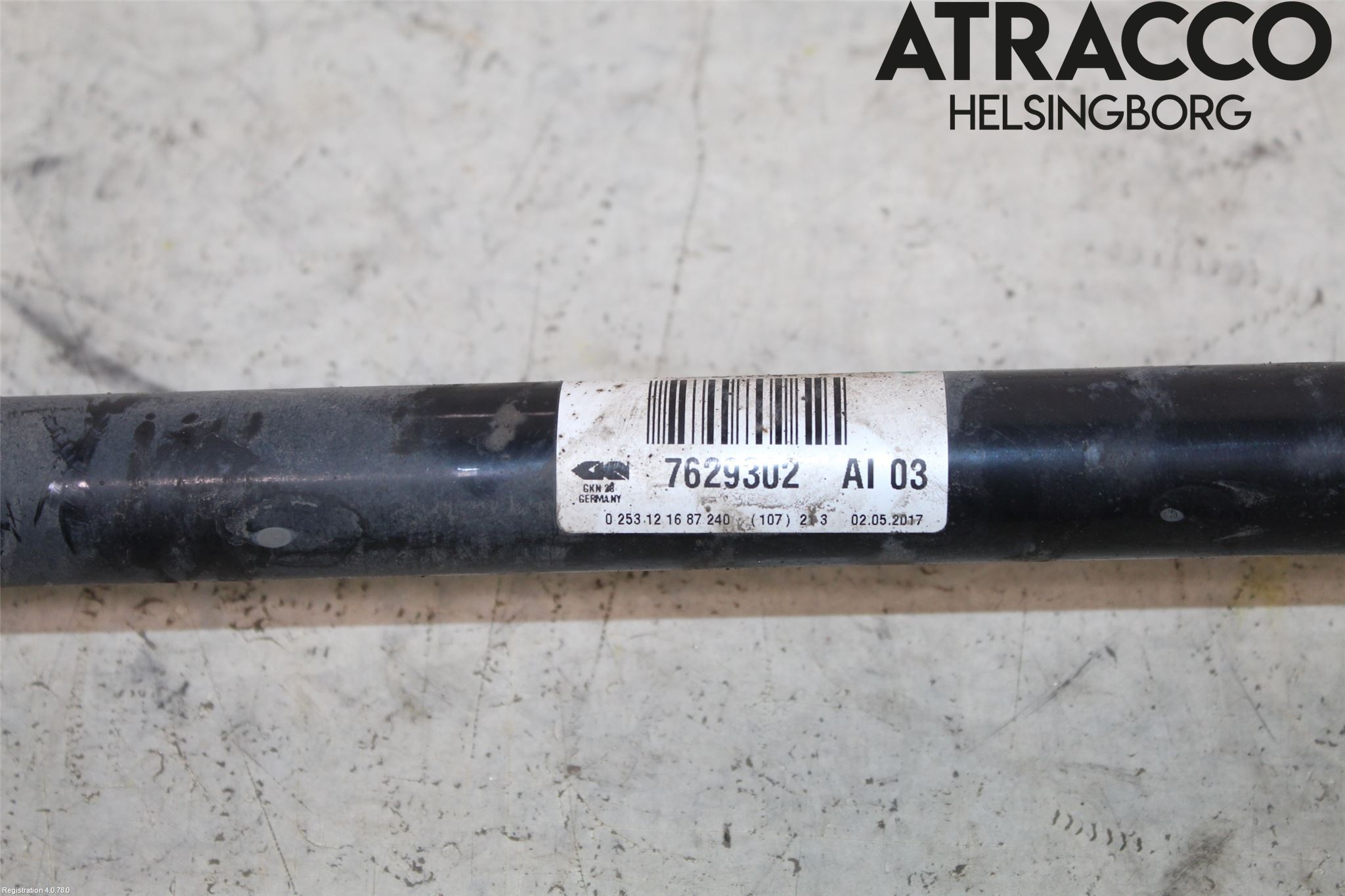 BMW 1 F20/F21 11-19 Drivaksel Bak Kompl Høyre