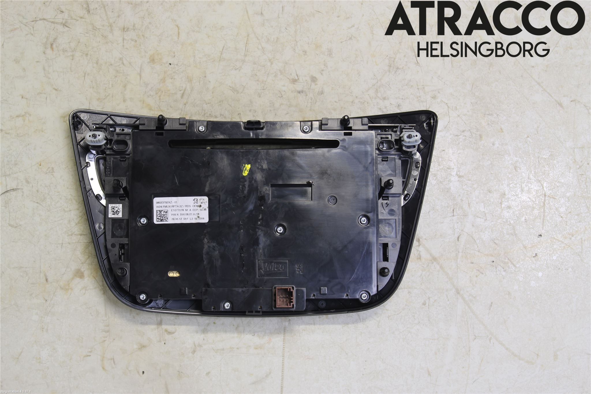 Peugeot 508 11-18 Varme Ac Betjening-Display