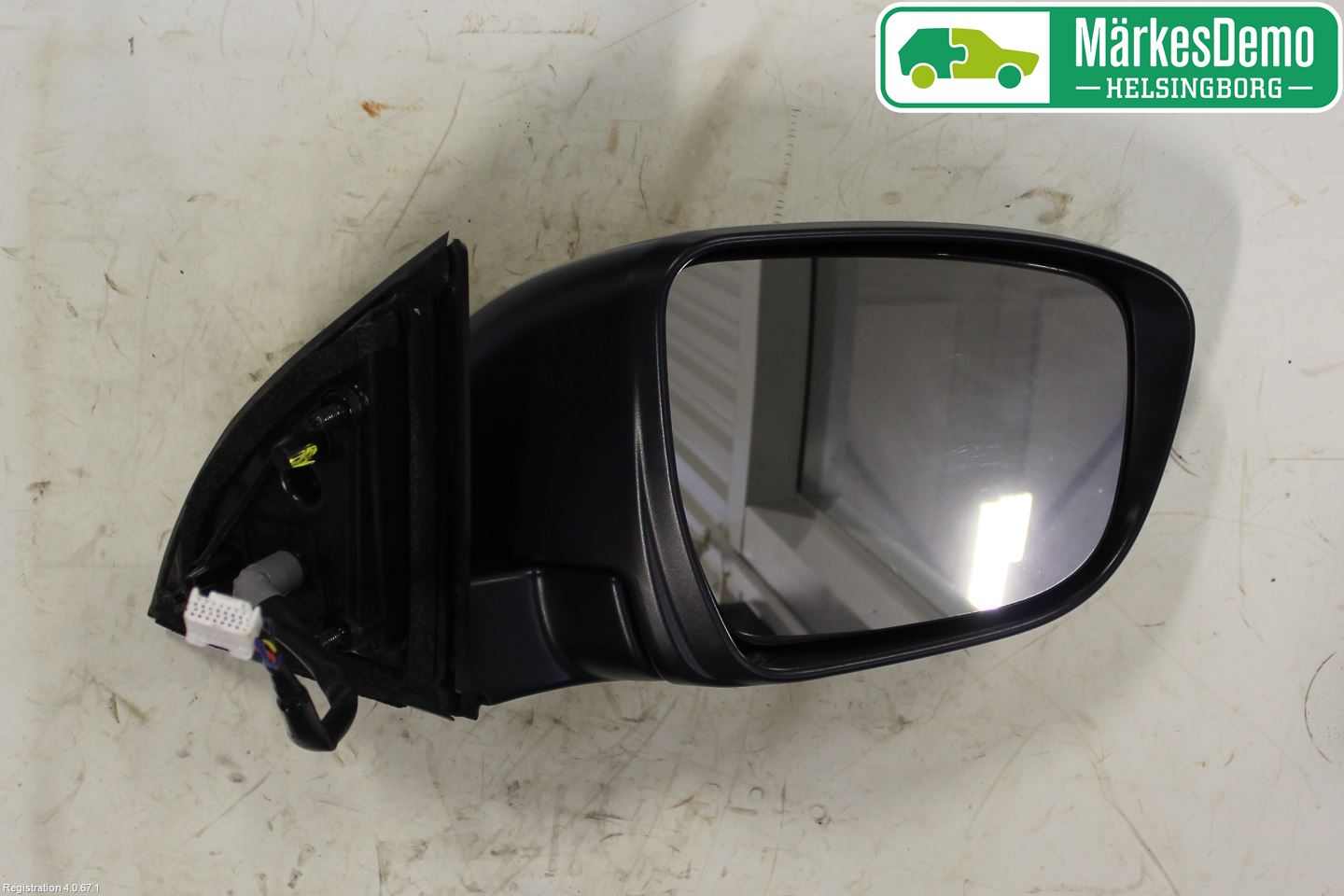 Nissan QASHQAI 14-17 Speil H M-El Justering